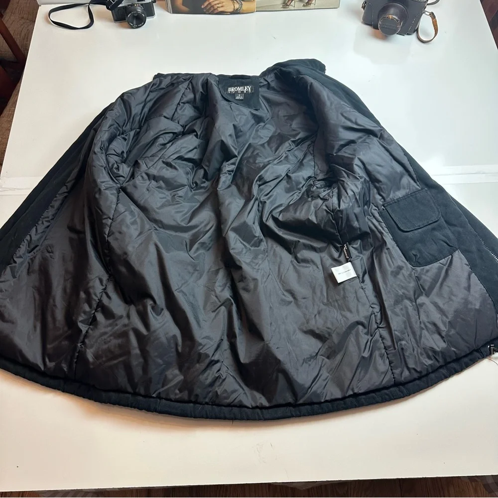 Vintage 90s Bromley Sport Black Thermolite Insulated Utility Jacket S